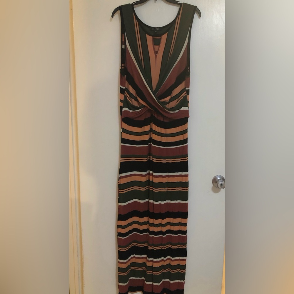 Spense Multicolor Striped Dress